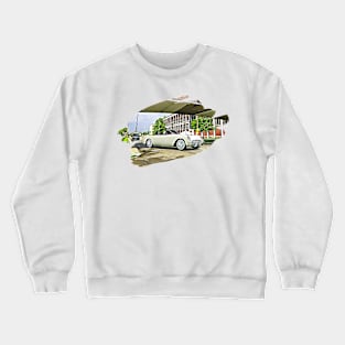 C1 Detroit Print Crewneck Sweatshirt